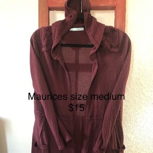 Maurices cardigan